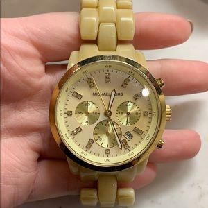 Michael Kors Ivory / Bone Women’s Watch